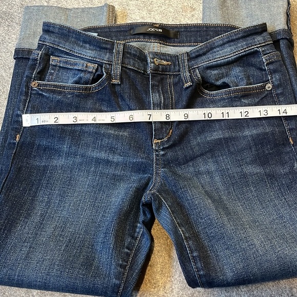 Joe's Jeans Dark Blue Ankle Cropped - Picture 6 of 10